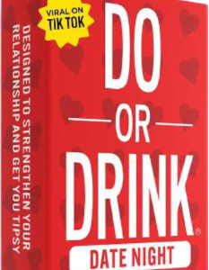 Date Night - Couples Games for Adults - Fun Drinking Games with 250 Cards - Great Couples Gift Ideas and Fun Couples Card Games for Adults